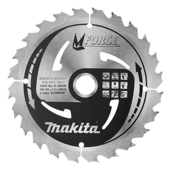 Makita B-08056 Zaagb Mforce 190x30x2,0 24T 15g Makita B-08056 Zaagb Mforce 190x30x2,0 24T 15g