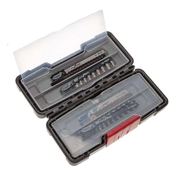 Set zaagbladen decoupeer 40pc ToughBox W Set zaagbladen decoupeer 40pc ToughBox W