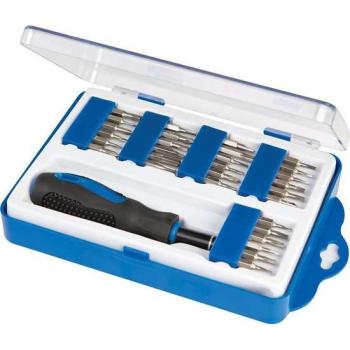 Silverline 633956 31-delige Schroevendraaier-/bitset