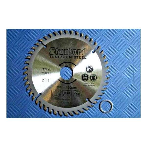 StahlKaiser Zaagblad 130 mm x 48T Ø asgat 20 mm-ring 16 mm StahlKaiser Zaagblad 130 mm x 48T Ø asgat 20 mm-ring 16 mm