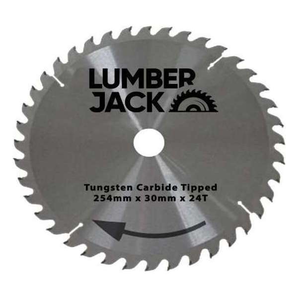 Lumberjack Zaagblad 254mm, 24T - CSB25424 Lumberjack Zaagblad 254mm, 24T - CSB25424