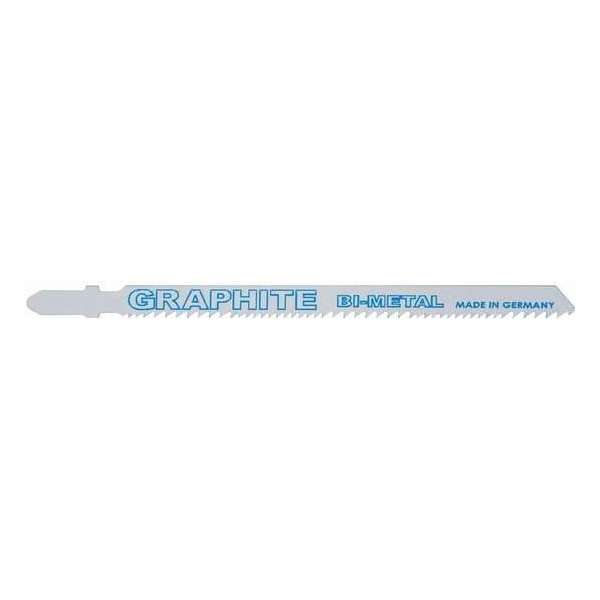 Decoupeerzaagjes T-aansluiting, 130mm,10TPI, Hout Metaal en INOX