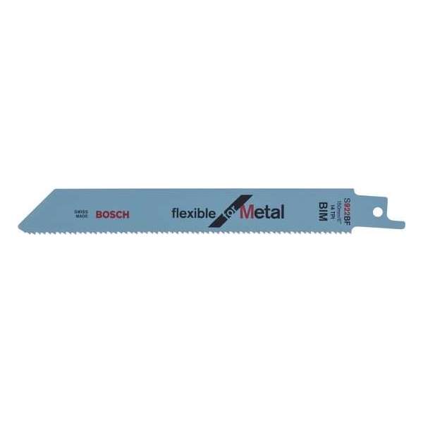 Bosch - Reciprozaagblad S 922 BF Flexible for Metal - 100 stuks Bosch - Reciprozaagblad S 922 BF Flexible for Metal - 100 stuks
