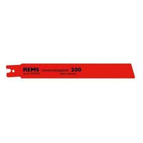 Rems 561003 HSS-Bi Reciprozaagblad - 200 x 1,8/2,5mm - Gietijzer/RVS/Hout met spijkers (5st) Rems 561003 HSS-Bi Reciprozaagblad - 200 x 1,8/2,5mm - Gietijzer/RVS/Hout met spijkers (5st)