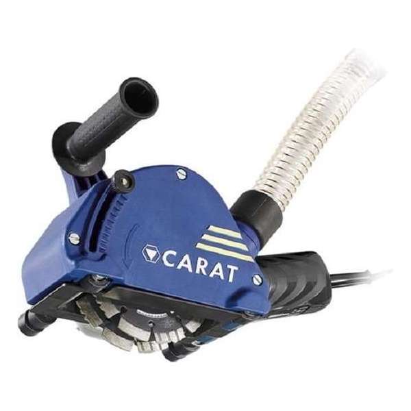 Carat sleuvenzaagmachine - SL-1253 Dustec - 230 V - diameter 125 mm - inclusief koffer en 2 diamantzagen Carat sleuvenzaagmachine - SL-1253 Dustec - 230 V - diameter 125 mm - inclusief koffer en 2 diamantzagen