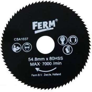 FERM CSA1037 Precisie-zaagblad 80HSS
