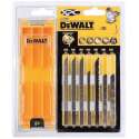DeWalt DT2296 10 delig Decoupeerzaagblad set XPC in cassette - Hout / Kunststof / Laminaat