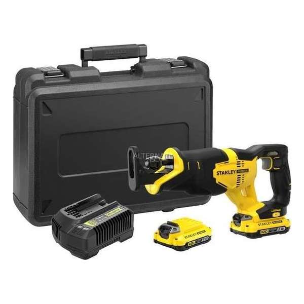 STANLEY tiesinis pjūklas 18V V20 2x2,0Ah SFMCS300D2K STANLEY tiesinis pjūklas 18V V20 2x2,0Ah SFMCS300D2K