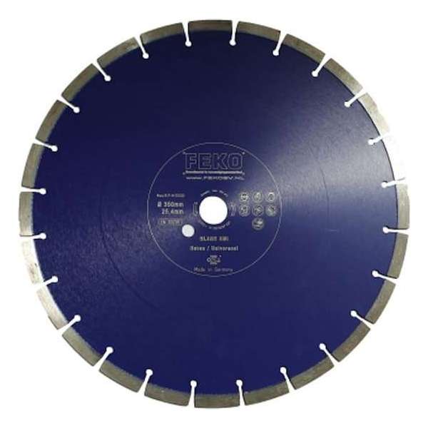 FEKO Diamant zaagblad 350mmx25,4mm - Slijpschijf - Beton - Universeel FEKO Diamant zaagblad 350mmx25,4mm - Slijpschijf - Beton - Universeel