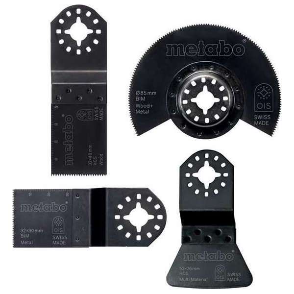 Metabo 626420000 4 delige multitool binnenafwerking set Metabo 626420000 4 delige multitool binnenafwerking set