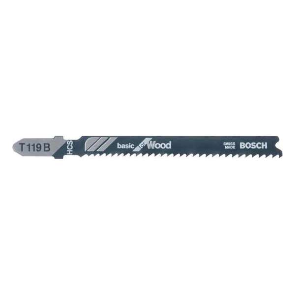 Bosch - Decoupeerzaagblad T 119 B Basic for Wood Bosch - Decoupeerzaagblad T 119 B Basic for Wood