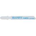 Graphite Decoupeerzaagjes, T-aansluiting, 75mm, 21tpi, Metaal En Inox, 2 Stuks Op Blister, Hss-bi Metaal
