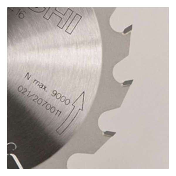 Hitachi Cirkelzaagmachine voor aluminium 216x30mm 60t 752449 Hitachi Cirkelzaagmachine voor aluminium 216x30mm 60t 752449