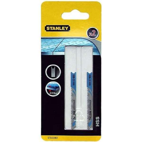 Stanley Metaalzaag U profiel 2 stuks STA22002 Stanley Metaalzaag U profiel 2 stuks STA22002