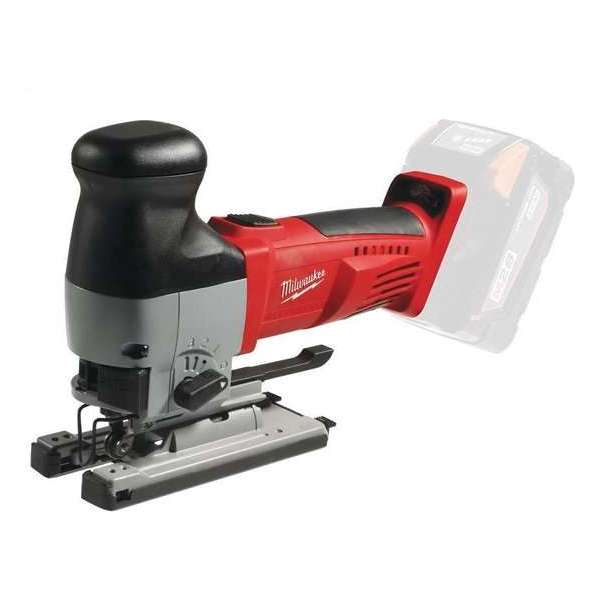 Milwaukee HD28 JSB-0X 28V Li-Ion Accu decoupeerzaag body in HD Box - T-greep - variabel Milwaukee HD28 JSB-0X 28V Li-Ion Accu decoupeerzaag body in HD Box - T-greep - variabel