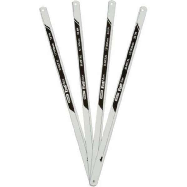 Stanley Fatmax metaalzaagbladen 300mm mix van 4 stuks - Zaagblad - Metaalzaag blad Stanley Fatmax metaalzaagbladen 300mm mix van 4 stuks - Zaagblad - Metaalzaag blad
