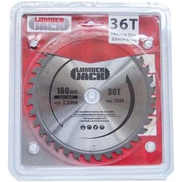 Lumberjack Zaagblad 36-tands voor Festool TS55 - SPSB16036 Lumberjack Zaagblad 36-tands voor Festool TS55 - SPSB16036