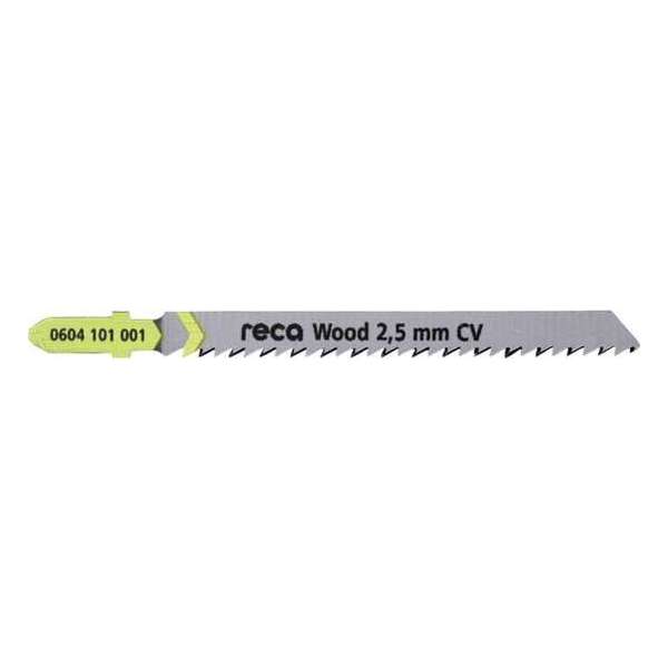 Reca Decoupeerzaagblad CV - Hout - 3,0mm - 132/105 mm zacht hout en PVC (10 - 65 mm) (10 stuks) Reca Decoupeerzaagblad CV - Hout - 3,0mm - 132/105 mm zacht hout en PVC (10 - 65 mm) (10 stuks)