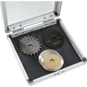 Westfalia Zaagbladset, 6-delig in aluminium box