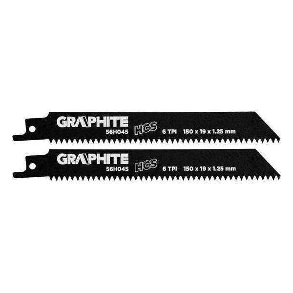 Recipro Zaagblad 150 x 19 x 1,25 mm 6 TPI , 2 stuks verpakt Recipro Zaagblad 150 x 19 x 1,25 mm 6 TPI , 2 stuks verpakt