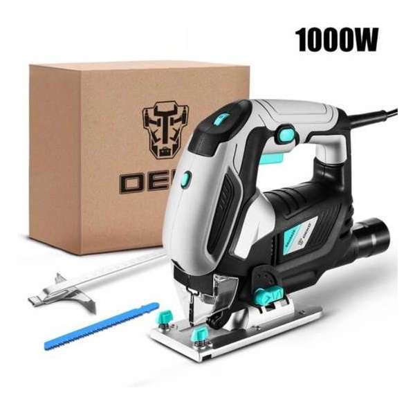 Dexters® Decoupeerzaag | Elektrische Zaag | met Decoupeerzaagbladen | 1000W Dexters® Decoupeerzaag | Elektrische Zaag | met Decoupeerzaagbladen | 1000W
