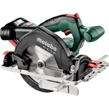 Metabo KS 18 LTX 57 18V LiHD accu cirkelzaag set in Metaloc (2x 8,0Ah accu) - 57mm
