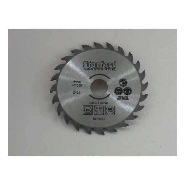 StahlKaiser Zaagblad 180 mm x 24T Ø asgat 30 mm-ringen 25.4 en 16 mm StahlKaiser Zaagblad 180 mm x 24T Ø asgat 30 mm-ringen 25.4 en 16 mm
