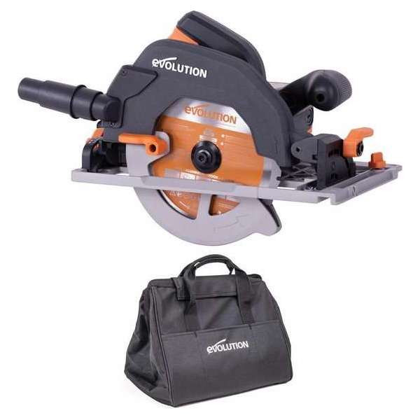 EVOLUTION - Evolution Rage R185CCSX+ multifunctionele cirkelzaag - DIA 185 MM - 1600W - 5KG - STORAGE BAG EVOLUTION - Evolution Rage R185CCSX+ multifunctionele cirkelzaag - DIA 185 MM - 1600W - 5KG - STORAGE BAG