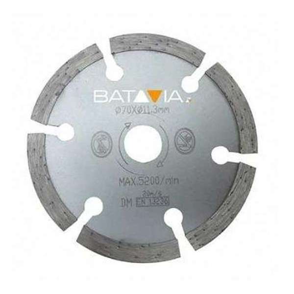 RACER Diamant zaagbladen - 2 stuks –∅ 70 MM x 1,8 MM van WorkZone RACER Diamant zaagbladen - 2 stuks –∅ 70 MM x 1,8 MM van WorkZone