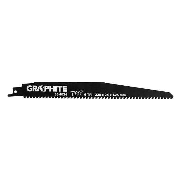 Recipro Zaagblad TCT 228 x 24 x 1,25 mm 6 TPI Recipro Zaagblad TCT 228 x 24 x 1,25 mm 6 TPI
