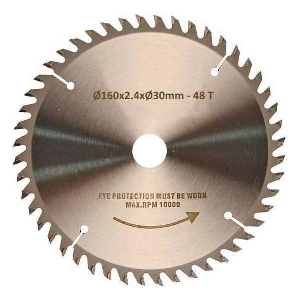 Hofftech Zaagblad Cirkelzaag 160 mm, 48 tanden Hofftech Zaagblad Cirkelzaag 160 mm, 48 tanden