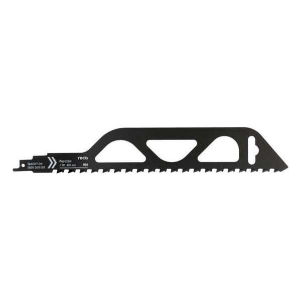 Reca Reciprozaagblad Poroton 305 mm HM speciaal voor gasbeton en ytong Reca Reciprozaagblad Poroton 305 mm HM speciaal voor gasbeton en ytong