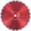 vidaXL Diamantzaagblad met turbo en gaten 350 mm staal  VDXL_143236