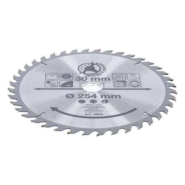 BGS Zaagblad Cirkelzaag 254 mm, 40 tanden - Ø 254 x 30 x 3.2 mm - BGS3954 BGS Zaagblad Cirkelzaag 254 mm, 40 tanden - Ø 254 x 30 x 3.2 mm - BGS3954