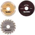 Westfalia Zaagblad set 3 stuks voor mini cirkelzaagmachines