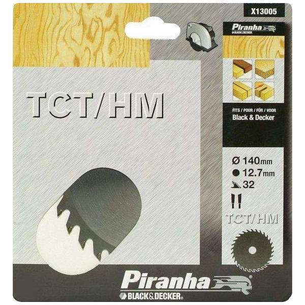 Piranha Cirkelzaagblad TCT/HM, 140x12,7mm 32 tanden X13005 Piranha Cirkelzaagblad TCT/HM, 140x12,7mm 32 tanden X13005