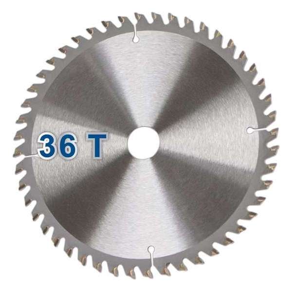 Scheppach Zaagblad 36T - Geschikt voor de  PL75 - 210mm