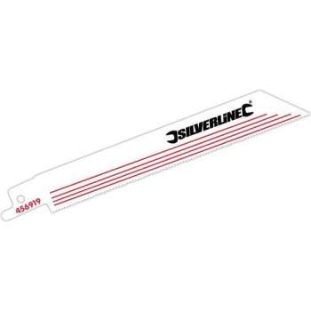 Silverline Reciprozaagblad, 18 tpi, 5 pk. 150 mm