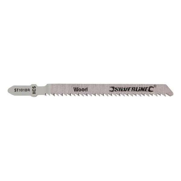Silverline 233425 Decoupeerzaagblad - Hout (5st) Silverline 233425 Decoupeerzaagblad - Hout (5st)