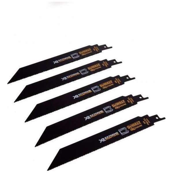 Black & Decker De walt reciprozaagbladen 203mm 14/18tpi 5pk (Prijs per stuk) Black & Decker De walt reciprozaagbladen 203mm 14/18tpi 5pk (Prijs per stuk)