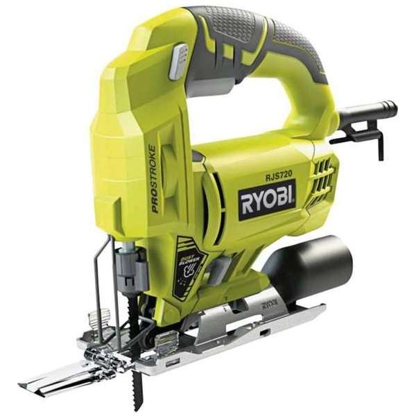 Ryobi RJS720-G Decoupeerzaag - 500W - D-greep Ryobi RJS720-G Decoupeerzaag - 500W - D-greep