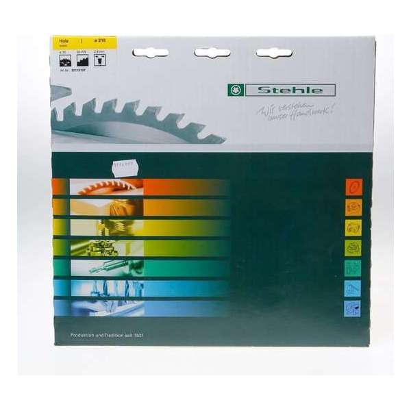 Stehle Cirkelzaagblad widia 30 tands WS-HKS diameter 216 x 30mm Stehle Cirkelzaagblad widia 30 tands WS-HKS diameter 216 x 30mm