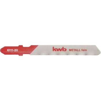 KWB Decoupeerzaagbladen - Metaal Fijn 6111-20
