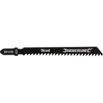 Silverline Figuurzaag bladen, 5 pk.
