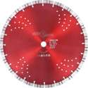 vidaXL Diamantzaagblad met turbo en gaten 350 mm staal  VDXL_143235