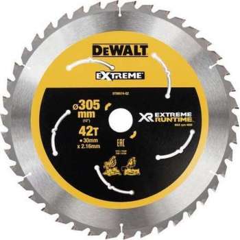 DeWALT DT99574 XR Cirkelzaagblad 305x30mm 42T