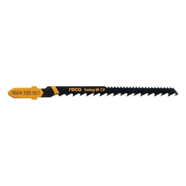 Reca Decoupeerzaagblad Swing CV - Hout - 4,0 mm - 100/75 mm bochtenspecialist in zacht hout 5-50 mm(10 stuks) Reca Decoupeerzaagblad Swing CV - Hout - 4,0 mm - 100/75 mm bochtenspecialist in zacht hout 5-50 mm(10 stuks)