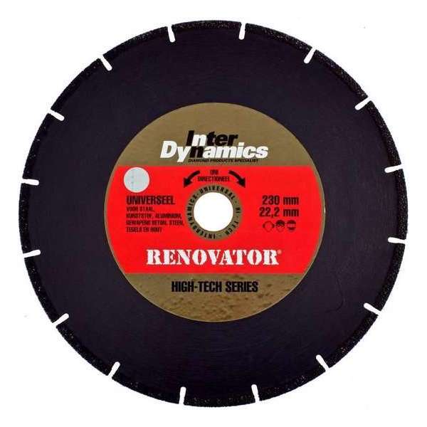 InterDynamics diamantzaagblad renovator universeel InterDynamics diamantzaagblad renovator universeel