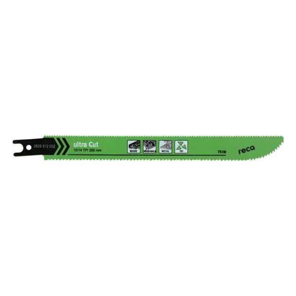 Reca Reciprozaagblad Ultra Cut 10/14 200 mm Tri Metall (5 stuks) universeel toe te passen tanden boven en onder