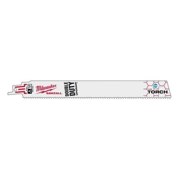 Milwaukee reciprozaagblad Torch Ice Edge 230mm 14TPI (5st) Milwaukee reciprozaagblad Torch Ice Edge 230mm 14TPI (5st)